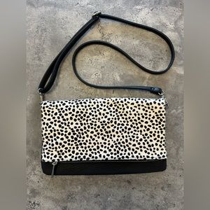 EXPRESS Cowhide Crossbody Purse NWT